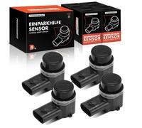 Frankberg 4x Parking Assit Sensor 3-Pin Front Axle Rear Axle Compatible with Golf Plus 521 5M1 A3 Cabriolet 8P7 A3 8P1 T.i.g.u.a.n 5N P.a.s.s.a.t 362 Replace# LR024299