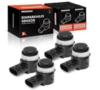 Frankberg 4x Parking Assit Sensor Front Rear Compatible with A-Class W176 W177 V177 1.3L-2.1L 2012-2024 CLA C118 1.3L-2.0L 2019-2024 E-Class W212 A207 C207 Replace# A0009055604