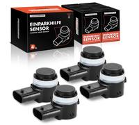Frankberg 4x Parking Assit Sensor Front Rear Compatible with Golf VII BA5 BV5 1.0L-2.0L 2013-2024 A3 8V1 8VK 1.0L-2.0L 2014-2020 P.a.s.s.a.t 3G2 CB2 Replace# 5Q0919275B