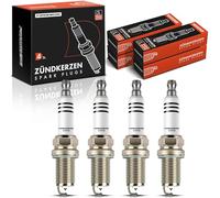 Frankberg 4x Spark Plugs Spark Plugs Compatible with A3 8P1 1.8L-2.0L 2004-2012 A4 8EC B7 2.0L 2004-2008 Golf V 1K1 2.0L 2004-2009 Polo 6C1 6R1 2.0L 2013-2014 Replace# PFR7S8EG