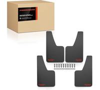 Frankberg 4X Universal Mud Flaps Fender Mud Guard Front Rear Compatible with Cabriolet MPV Pickup Saloon Estate SUV Hatchback Coupe Lorries Black 358 * 208 mm