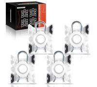 Frankberg 4x Window Regulator Sliding Clips Piece Pivot Compatible with 740 760 S60 S80 V70 XC70 XC90 3 Series F30 F31 E36 E46 E90 E91 E92 5 Series 7 Series Z3 Z4 Front or Rear Replace# 51321938884