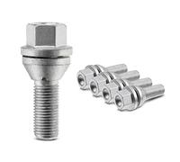 Frankberg 5 x Wheel Bolt Wheel Bolts Compatible with S60 I 384 II 134 S80 I 184 TS XY S80 II 124 V60 I 155 157 II 225 227 1998-Today 31423735
