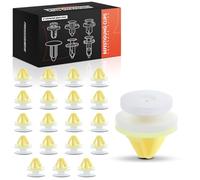 Frankberg 50x Body Trim Clips Push Retainer Door Panel Compatible with M.e.g.a.n.e I BA0/1 KA0/1 LA0/1 M.e.g.a.n.e Scenic JA0/1 Kangoo KC0/1 FC0/1 Replace# DYC101420, 4414720