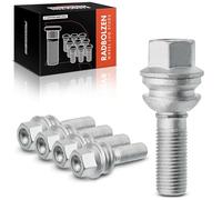 Frankberg 5x Wheel Bolts Stud Wheel Bolts M14x1.5 2002-hetue | Compatible with: T.o.u.a.r.e.g 7P5 7P6, C.a.y.e.n.n.e 92A, C.a.y.e.n.n.e 9PA, Q7 4LB