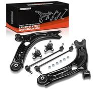 Frankberg 6x Control Arm Front Left Right Compatible with A3 8V1 8VK Golf VII 5G1 BE1 BE2 BQ1 Golf VIII CD1 DA1 Leon 5F1 O.c.t.a.v.i.a III 5E3 NL3 NR3 Replace# 3Q0407152J
