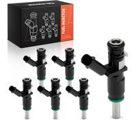 Frankberg 6x Fuel Injector Fuel Injector Nozzle Compatible with C-Class W203 C230-C350 C-Class W204 C230-C350 C-Class Coupe CL203 C230 C350 Replace# 68011710AA