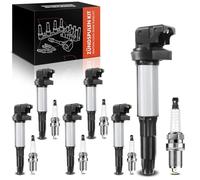 Frankberg 6x Ignition Coil Spark Plugs Control Arm Kit petrol