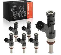 Frankberg 6X Injection Valve 2-Pin Petrol Compatible with A3 Sportback 8PA A3 8P1 TT 8J3 TT R.o.a.d.s.t.e.r 8J9 E.O.S 1F7 1F8 Golf V 1K1 3.2L Replace# 022906031L