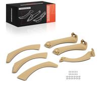 Frankberg 6x Interior Door Panel Pull Handle Inner Door Handle Front Rear Left Right Compatible with 3 Series E90 3 Series E90 E93 E92 3 Series E92 3 Series Touring E91 Replace# 51417230853