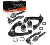 Frankberg 8-Piece Suspension Arm Set Front Axle Compatible with Civic VI Coupe EJ EM1 1.6L 1996-2000 Civic VI Hatchback EJ EK 1.4L-1.6L 1995-2001 Replace# 51460S04023