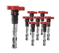 Frankberg 8x Ignition Coil Compatible with A4 8E2 B6 4.2L 2003-2004 A6 4F2 C6 4.2L 2004-2006 T.o.u.a.r.e.g 7LA 7L6 7L7 4.2L 2002-2006 Replace# 077 905 115 E