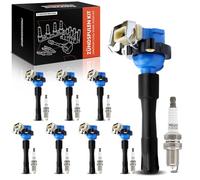 Frankberg 8x Ignition Coil Set Compatible with 5 Series E39 1995-2004