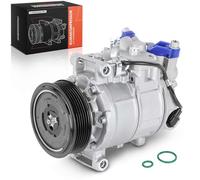 Frankberg AC Compressor Climate Control with clutch Diesel | Compatible with: T.r.a.n.s.p.o.r.t.e.r V Box 7EA 7EH 7HA 7HH , T.r.a.n.s.p.o.r.t.e.r V Bus 7EB 7EJ 7HB 7HJ