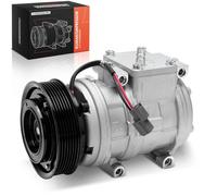 Frankberg AC Compressor with Clutch Compatible with Defender L316 2.5L Discovery II L318 2.5L 4.0L R.a.n.g.e R.o.v.e.r II P38A 3.9L 4.0L 4.6L Replace# LR012805, Oil pre-filled