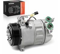 Frankberg AC Compressor with Clutch Diesel Compatible with XF X250 2.2D 2011-2015 XF Sportbrake X250 2.2D 2012-2014 Replace# CX2319D629EA, oil pre-filled