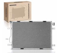 Frankberg AC Condenser Compatible with A4 8E2 2000-2002 A4 Avant 8E5 2001-2002 A4 Cabriolet 8H7 2002 A6 4B2 2001-2004 Replace# 8E0260403A