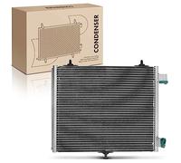 Frankberg AC Condenser Condensater with Dryer Compatible with C2 JM C3 I FC FN C3 II SC C3 III SX DS3 1007 KM 2008 I CU 207 WA WC 207 CC WD SW WK 208 I CA CC Replace# 6455AL