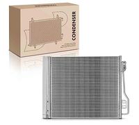 Frankberg AC Condenser with dryer Compatible with Fortwo Cabrio 451 0.8L 1.0L Electric 2007-2024 Fortwo Coupe 451 Replace# 4515000154