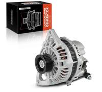 Frankberg Alternator Alternater 80A 2-Pin with V-ribbed pulley Compatible with 3 BK 1.4L 1.6L Petrol 2003-2009 3 Saloon BK 1.6L Petrol 2004-2009 Replace# A002TC0091