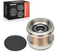 Frankberg Alternator Freewheel Clutch Pulley with 6 grooves Compatible with A3 8VM 8VS 8YM 8YS 1.6L-2.0L A4 8W2 8WC 2.0L 2015-2025 Replace# 04L903021D