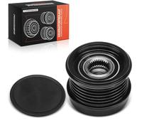 Frankberg Alternator Freewheel Clutch Pulley with 6 grooves Diesel Compatible with C-Class Coupe C204 C180 1.6L Replace# 23151HG00A,535029310