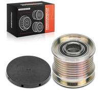 Frankberg Alternator Freewheel Clutch Pulley with 7 grooves Compatible with C-Class E-Class Viano SL S-Class Sprinter 3 5-T Sprinter 3-T Sprinter 4-T Replace# 05175811AA