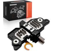 Frankberg Alternator Voltage Regulator Car Generator 2-Pin with Short-Circuit Protection Compatible with A3 A4 5 Series Galaxy C-Class E-Class APink Golf IV Replace# F00M144136