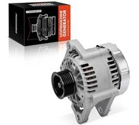 Frankberg Alternator with V-ribbed belt pulley Petrol 4-Pin Compatible with Sirio.n M3 1.0L 2005-2013 Replace# 27060-B1080