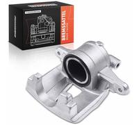 Frankberg Brake Caliper Disc Brake Front Right Cast Aluminium Compatible with Corsa D Punto Evo Bipper Tepee Mito Nemo Estate Doblo MPV Grande Punto Van Qubo Adam Replace# 93191696