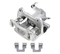 Frankberg Brake Caliper Disc Brake Rear Left with Bracket Cast Aluminium (Hole spacing of the bracket 90mm) Compatible with Mi.n.i Mi.n.i Cabriolet Mi.n.i Clubman Replace# 34216776925