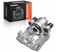 Frankberg Brake Caliper Rear Left Replace #34216768443 | Compatible with BMW X5 E53 3.0d 3.0i 4.4i 4.6is 4.8is Swimming saddle, number of pistons: 1, Metal, Cast iron