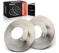 Frankberg Brake Disc Set incl. 2x Discs Front Solid Ø290mm Compatible with Jimny Off-road Vehicle Closed SN X-90 EL Replace# 5521160A00,96058796