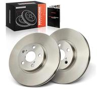 Frankberg Brake Disc Set incl. 2x Discs Front Vented Ø277mm Compatible with A.v.e.n.s.i.s Station Wagon T25 A.v.e.n.s.i.s T25 Replace# 4351205040
