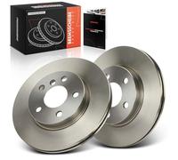Frankberg Brake Disc Set incl. 2x Discs Front Vented Ø280mm Compatible with M.i.n.i F56 M.i.n.i F55 M.i.n.i Cabriolet F57 2 Active Replace# 34116866295,34116799347