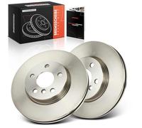 Frankberg Brake Disc Set incl. 2x Discs Front Vented Ø294mm Compatible with 2 Active Tourer F45 M.i.n.i Cabriolet F57 Replace# 34116866297