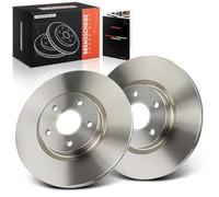 Frankberg Brake Disc Set incl. 2x Discs Front Vented Ø300mm Compatible with K.u.g.a II DM2 Focus III Turnier K.u.g.a I Focus C-Max Replace# DV611125DA