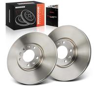 Frankberg Brake Disc Set incl. 2x Discs Front Vented Ø304mm Compatible with 3008 SUV M4 MC MJ MR Berlingo EC ER 308 SW II L4 LC LJ LR LX Replace# 4249A3
