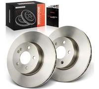 Frankberg Brake Disc Set incl. 2x Discs Front Vented Ø305mm Compatible with C-Class W205 E-Class T-Model S213 Replace# 0004212512,A0004212512
