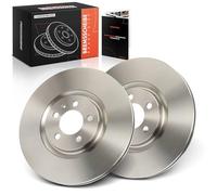 Frankberg Brake Disc Set incl. 2x Discs Front Vented Ø310mm Compatible with Polo 9A 9N A1 Sportback 8XA 8XF A1 8X1 8XK TT 8N3 TT Replace# 6R0615301E,6R0615301B