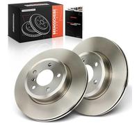 Frankberg Brake Disc Set incl. 2x Discs Front Vented Ø325mm Compatible with X3 E83 Replace# 34113400151