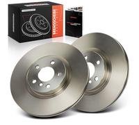 Frankberg Brake Disc Set incl. 2x Discs Front Vented Ø330mm Compatible with X1 F48 M.i.n.i Countryman F60 2 Gran Tourer F46 X2 F39 1 Series Replace# 34116865713