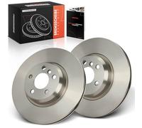 Frankberg Brake Disc Set incl. 2x Discs Front Vented Ø330mm Compatible with X3 F97 G01 G08 5 Series Touring G31 Z4 R.o.a.d.s.t.e.r G29 5 Series Replace# 34116860907