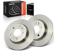 Frankberg Brake Disc Set incl. 2x Discs Rear Solid Ø276mm Compatible with A-Class W177 B-Class W247 A-Class Saloon V177 CLA C118 Replace# 2474230112