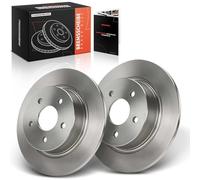 Frankberg Brake Disc Set incl. 2x Discs Rear Solid Ø280mm Compatible with K.u.g.a II DM2 C-Max II DXA/CB7 DXA/CEU Transit Connect Replace# 1829615