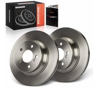 Frankberg Brake Disc Set incl. 2x Discs Rear Vented Ø300mm Compatible with E-Class W211 E-Class T-Model S211 CLS C219 Replace# A0004230912