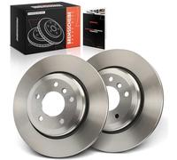 Frankberg Brake Disc Set incl. 2x Discs Rear Vented Ø320mm Compatible with 3 Series Cabriolet E46 3 Series Coupe E46 3 Series E46 Replace# 34201166073, 34216864052
