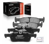 Frankberg Brake Kit Brake Disc Pad Rear Axle ATE/Teves Compatible with Fiesta VII HFHJ 1.0L-1.5L 2017-2023 Fiesta VII Van 1.0L-1.5L 2018-2023 Replace# KTH1BC2M007AC