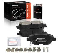 Frankberg Brake Kit Disc Pad front axle Compatible with Corsa D S07 1.2L 2006-2014 Corsa D Box/Hatchback S07 1.2L 2006-2014 Replace# 1605354