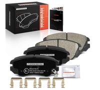Frankberg Brake Kit Disc Pad Front Axle Left Right Compatible with Malibu V300 2.0L 2.4L 2012-2023 Insignia A G09 1.4L-2.0L 2008-2017 9-5 YS3G 1.6L-2.8L 2010-2012 Replace# 13237750